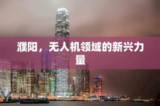 濮阳，无人机领域的新兴力量