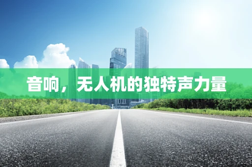 音响，无人机的独特声力量