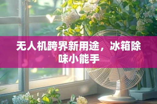 无人机跨界新用途，冰箱除味小能手