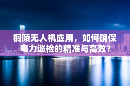 铜陵无人机应用，如何确保电力巡检的精准与高效？