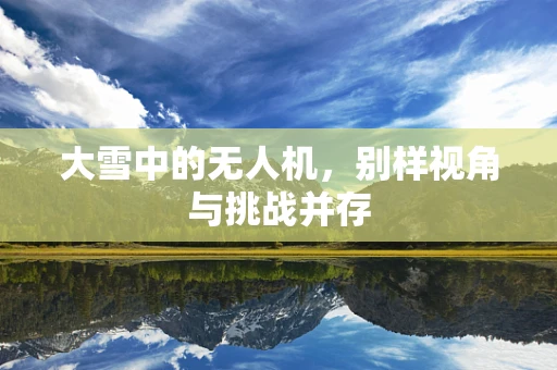 大雪中的无人机，别样视角与挑战并存