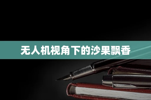 无人机视角下的沙果飘香