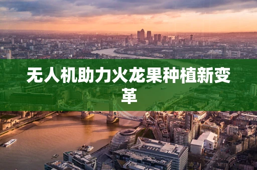 无人机助力火龙果种植新变革