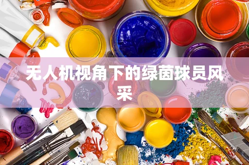 无人机视角下的绿茵球员风采