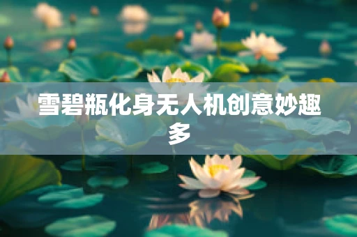 雪碧瓶化身无人机创意妙趣多