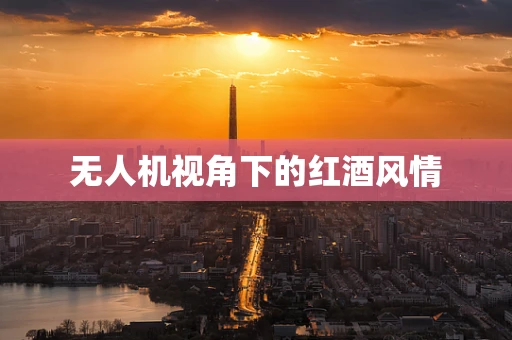 无人机视角下的红酒风情