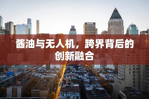 酱油与无人机，跨界背后的创新融合