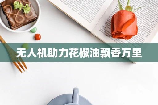 无人机助力花椒油飘香万里