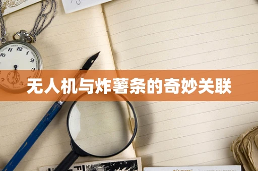 无人机与炸薯条的奇妙关联