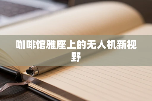 咖啡馆雅座上的无人机新视野