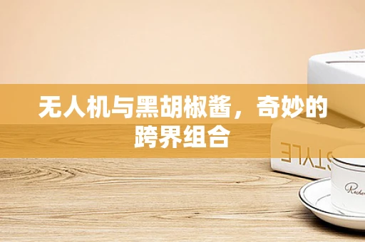 无人机与黑胡椒酱，奇妙的跨界组合