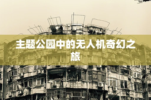 主题公园中的无人机奇幻之旅