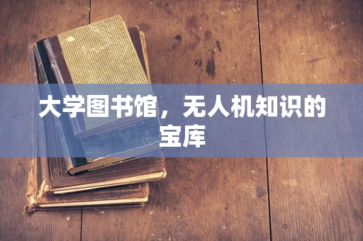 大学图书馆，无人机知识的宝库
