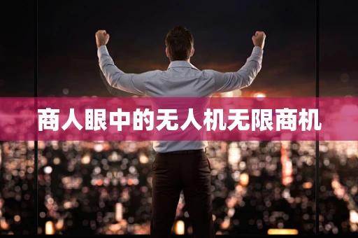 商人眼中的无人机无限商机