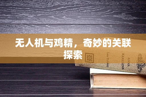 无人机与鸡精，奇妙的关联探索