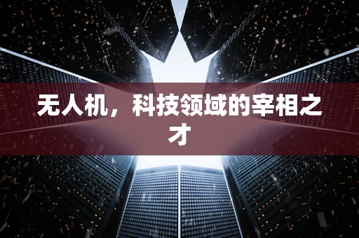 无人机，科技领域的宰相之才