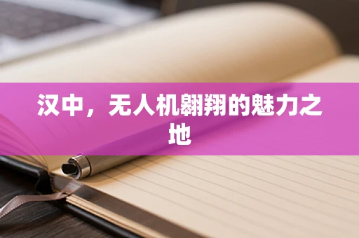 汉中，无人机翱翔的魅力之地