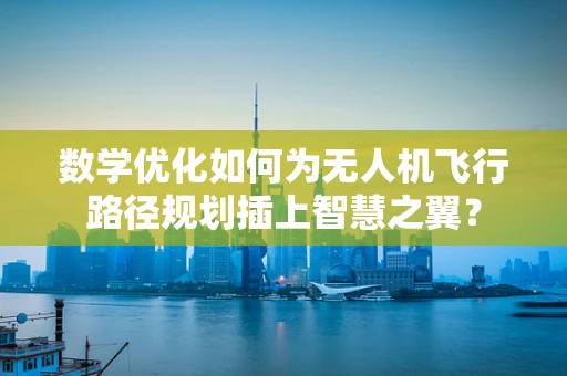 数学优化如何为无人机飞行路径规划插上智慧之翼？