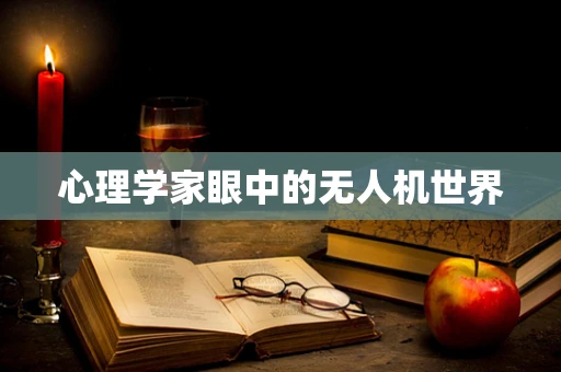 心理学家眼中的无人机世界