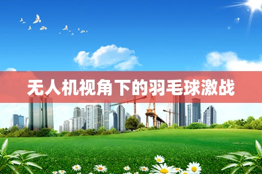 无人机视角下的羽毛球激战