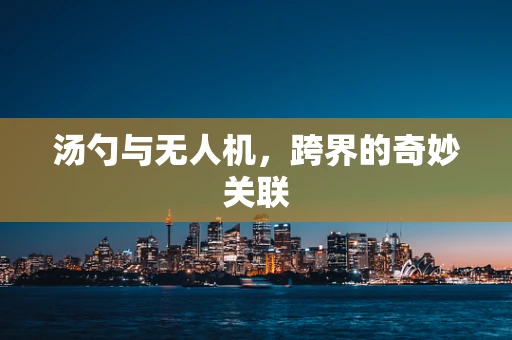 汤勺与无人机，跨界的奇妙关联