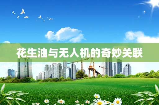 花生油与无人机的奇妙关联