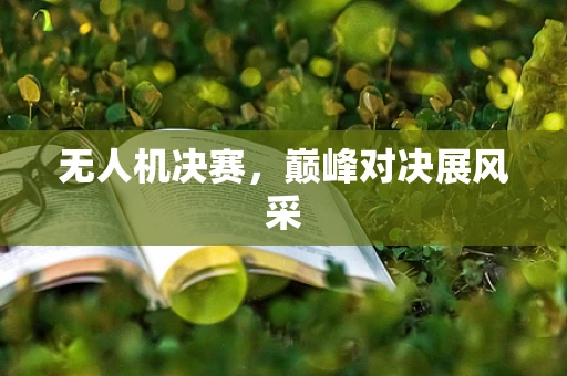 无人机决赛，巅峰对决展风采