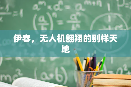 伊春，无人机翱翔的别样天地