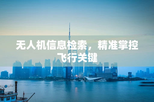 无人机信息检索，精准掌控飞行关键
