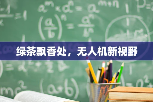 绿茶飘香处，无人机新视野