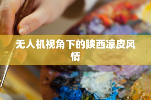 无人机视角下的陕西凉皮风情