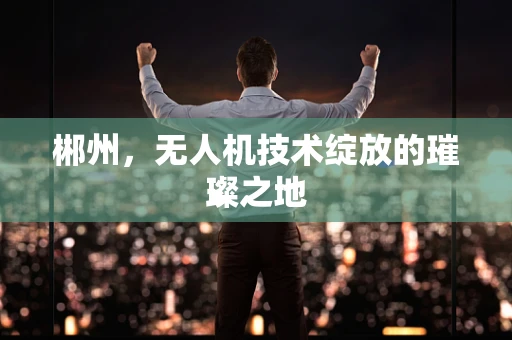 郴州，无人机技术绽放的璀璨之地