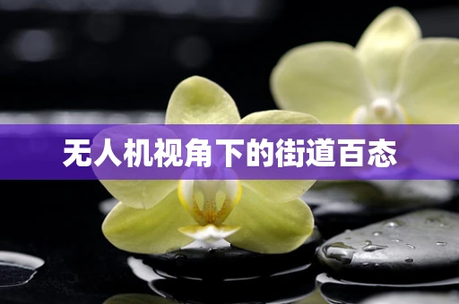 无人机视角下的街道百态