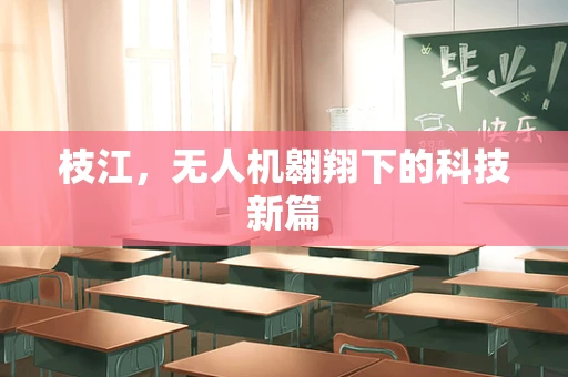 枝江，无人机翱翔下的科技新篇
