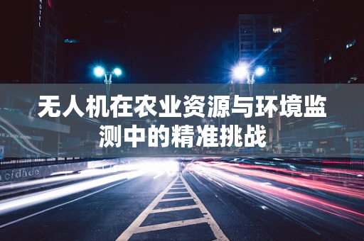 无人机在农业资源与环境监测中的精准挑战