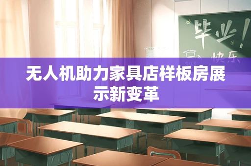 无人机助力家具店样板房展示新变革