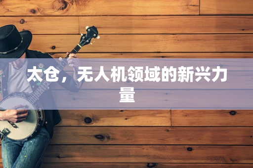 太仓，无人机领域的新兴力量