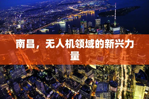 南昌，无人机领域的新兴力量