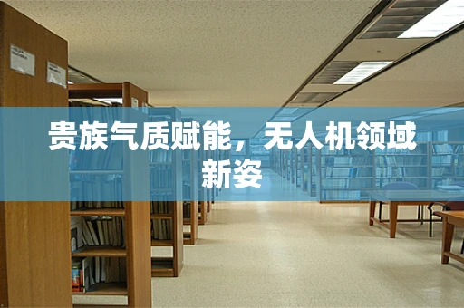 贵族气质赋能，无人机领域新姿