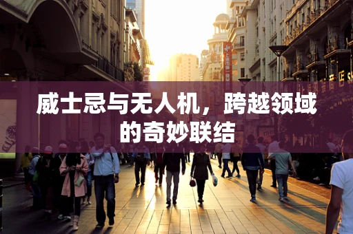 威士忌与无人机，跨越领域的奇妙联结
