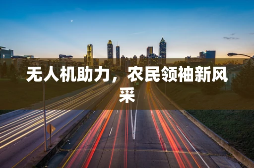 无人机助力，农民领袖新风采