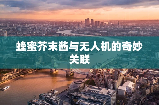 蜂蜜芥末酱与无人机的奇妙关联
