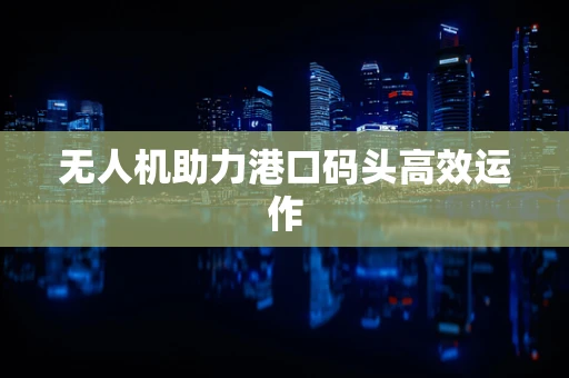 无人机助力港口码头高效运作