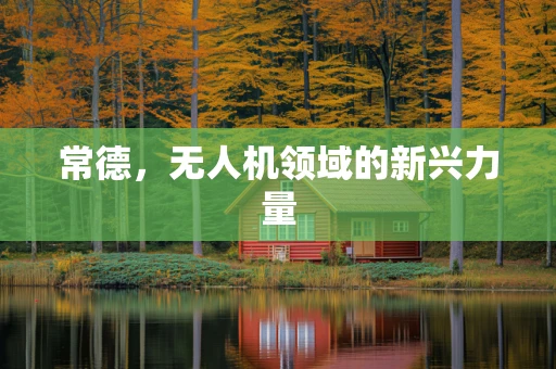常德，无人机领域的新兴力量