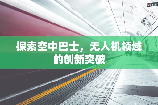 探索空中巴士，无人机领域的创新突破