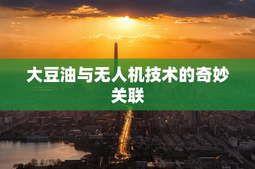 大豆油与无人机技术的奇妙关联