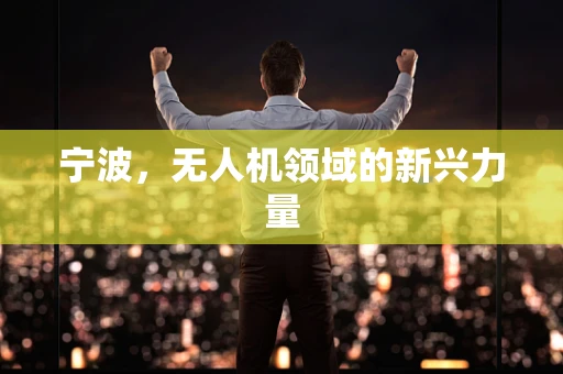 宁波，无人机领域的新兴力量