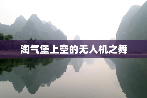淘气堡上空的无人机之舞