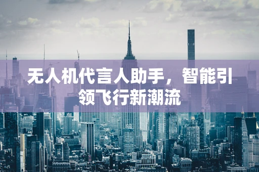 无人机代言人助手，智能引领飞行新潮流