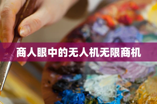 商人眼中的无人机无限商机